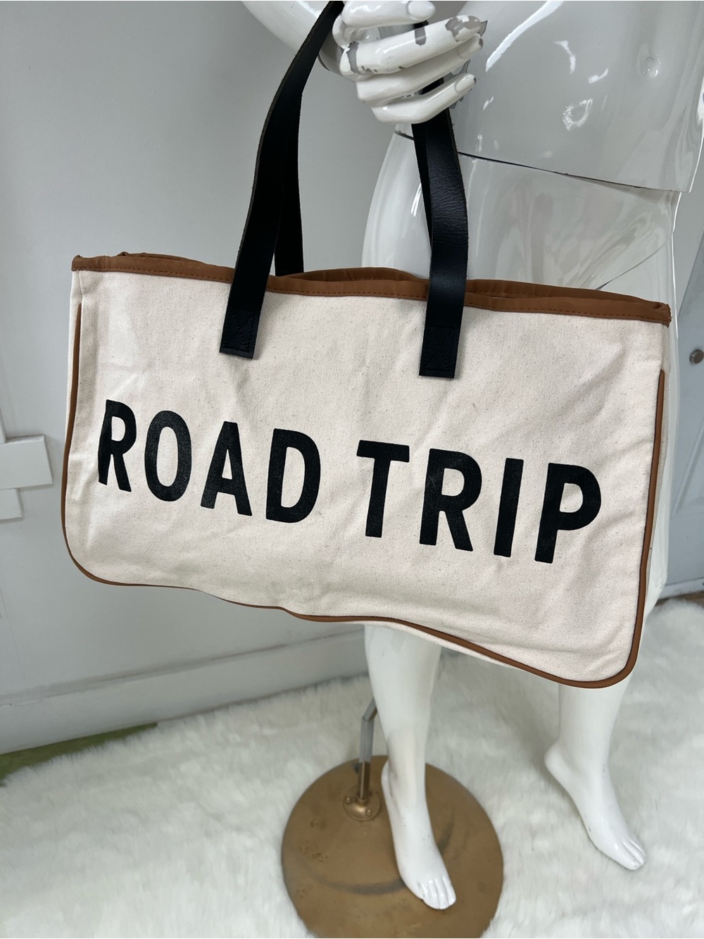 Road Trip Canvas Tote Bag Santa Barbara design studio